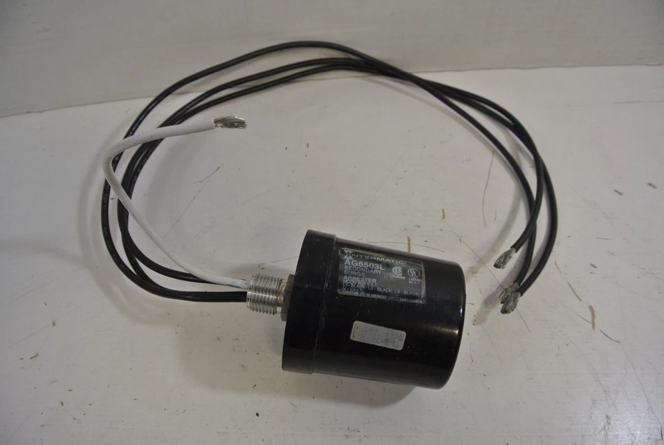Intermatic Secondary Surge Arrester AG6503L 600 VAC black - Image 1 of 4
