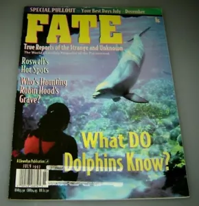 Fate Magazine Juli 1997 - Was wissen Delfine? Roswell Hot Spots - Bild 1 von 1