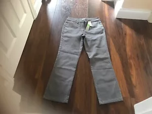 JEANS DAMART DONNA GRIGIO DRITTO VESTIBILITÀ PERFETTA TAGLIA 10 L 27” NUOVI ETICHETTE - Foto 1 di 3