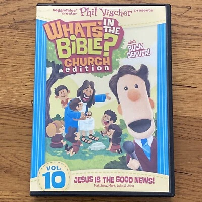What's In The Bible? Church Edition Vol 10 Jesus the Good News Mt Mark Luke John - Image 1 of 4