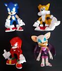 Mini figurines Sonic Tails Knuckles Rouge rare capsule gachapon jouet