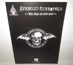 Avenged Sevenfold Best of 2005-2013 Guitar Tab Book - Picture 1 of 3