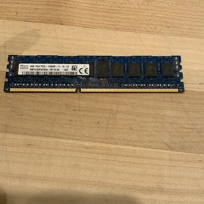 SK Hynix 8GB 1Rx4 PC3L-12800R-11-12-C2 HMT41GR7AFR4A-PB Server RAM (AMX) - Image 1 of 2
