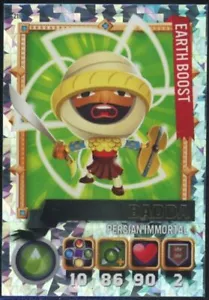 2015 Topps World of Warriors Trading Card Game Badda Foil Cracked Ice #219 - Picture 1 of 2