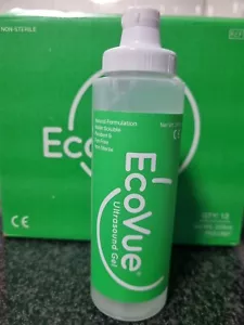 Ecovue Ultrasound Gel 250mL Paraben, propylene glycol and dye free 286 - Picture 1 of 5