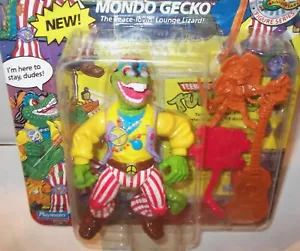 TMNT Rock'n Roll Mondo Gecko 5Β° 1992 Playmates π π SCHEDA MOC COLL SHARP c9.0 - Foto 1 di 4