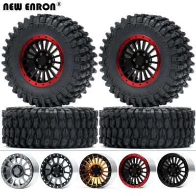 Aluminum 2.6" Beadlock 12MM Hub Wheel Rim For RC 1/10 Axial RB10 Ryft KM YIKONG - Image 1 of 4