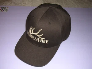 Hat Cap Land Of The Free FLEXFIT L-XL Antlered Embroidered and Patriotic - Bild 1 von 7
