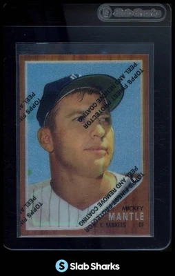 Topps #12 Mickey Mantle 1996 reimpresiones conmemorativas mejor Foto 1 de 4