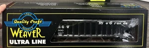 Weaver Ultra Line O Scale RTR U18006SD 3-Bay 9 P Hopper D&RGW 2-Rail 18500 1:48 - Picture 1 of 4