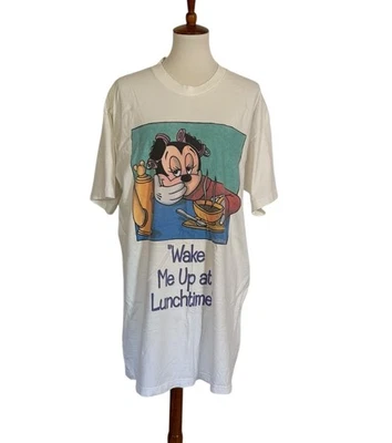 Camisa de dormir vintage Disney World Minnie Mouse estampa gráfica EUA - Imagem 1 de 4