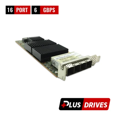 LSI 9202-16e 16 Ports 6Gbps SAS/SATA RAID Controller PCIe 2.0 HBA Low Bracket - Image 1 of 4