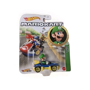 Hot Wheels Mario Kart Luigi Mach 8 Car Die-cast Mattel 2019 Japanese version - Picture 1 of 9