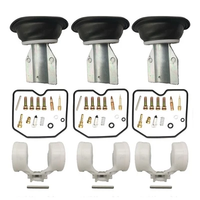 3 x PARA Triumph Keihin 06-08 Carburador Scrambler Reparación Carburador Kit Reconstrucción Flotador Foto 1 de 3