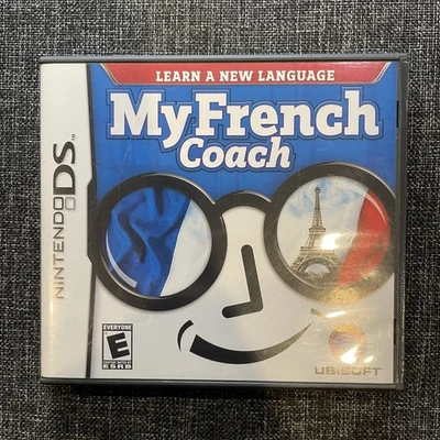 My French Coach (Nintendo DS, 2007) Cartridge Near Mint ⭐️ Tested Foto 1 de 2