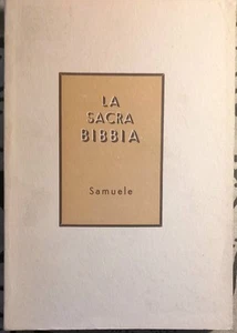 LA SACRA BIBBIA- SAMUELE - Volg. latina , traduz italiana e commento-G.Bressan - Foto 1 di 2