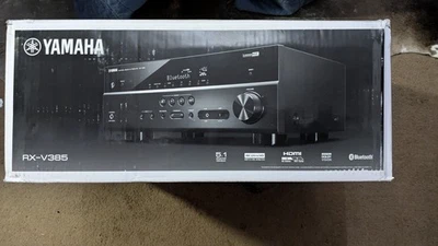Yamaha Rx-v385 5.1-channel 4k Ultra HD AV Receiver - Image 1 of 3