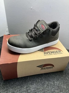 Avenger Work Boots Mens Size 10.5 Wide A603 Swarm Nano Toe Slip Resistant Shoes - Picture 1 of 8