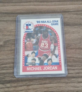 1989-90 Hoops Michael Jordan 89 NBA All Star Game Basketball Trading Card #21 - Picture 1 of 2