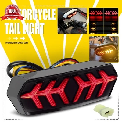 Señales de giro secuenciales de luz trasera LED para motocicleta para Honda CTX700 CTX700N Foto 1 de 4
