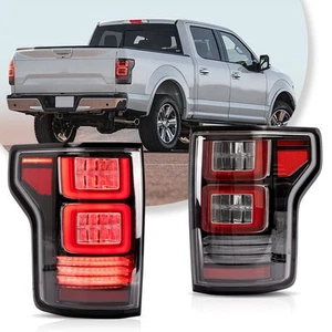 un par de luces traseras LED para Ford F-150 2015-2020 VLAND CLEAR luz de freno con DRL - Imagen 1 de 15