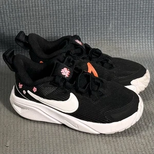 Zapatos para niños pequeños Nike Star Runner 4 NN SE FJ8078-001 negro/rosa talla 8C - Imagen 1 de 9