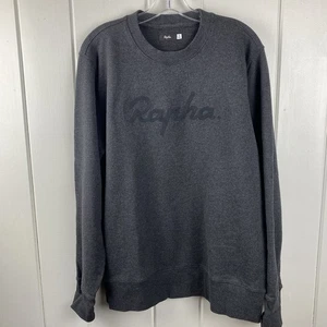 Sudadera Jersey Rapha Para Hombre Talla XL Logo Gris Carbón Algodón Bordado Logo - Imagen 1 de 7