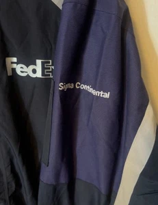 FedEx Stan Herman Rain Coat And Windbreaker *(sigma Continental)* Size L. - Picture 1 of 7