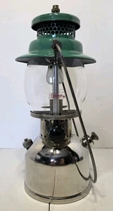 VTG Coleman 247 Scout Canadian Seafoam And Nickel Lantern Dated 1/48 - Picture 1 of 17