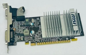 512MB MSI Nvidia GeForce N8400GS-D512D3H/LP HDMI DVI VGA PCI-e Graphics Card - Picture 1 of 4