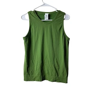 Athleta Green In Motion Vented Seamless Active Athletic Tank Top Size Small - Picture 1 of 6