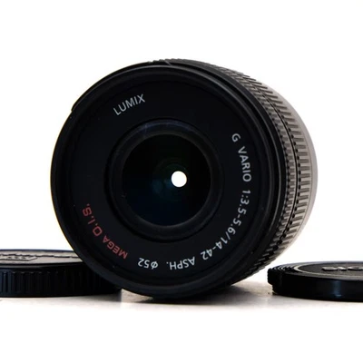Lente zoom estándar MFT Panasonic LUMIX G Vario 14-42 mm F3,5-5,6 ASPH MEGA O.I.S Foto 1 de 4