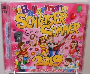 BALLERMANN 2x CD Schlager Sommer 2019 Mallorca Party 40 Fetenhits Stimmung T958 - Bild 1 von 2