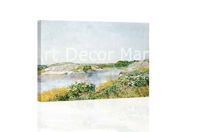 The Little Pond-Hassam - - CANVAS OR PRINT WALL ART - Image 1 of 2