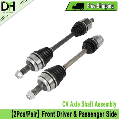2Pcs FWD Front Left & Right CV Axle Shaft Assy For Acura TL 2009-2011 3.5L V6 Foto 1 de 4