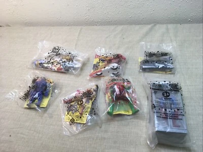 Полный набор из 7 экшн-фигурок супергероев DC Jack-in-the-Box 1999 сумка No68 - Изображение 1 из 4