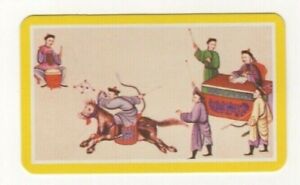Mondo Cards 2003 China 1900. Chinese riding, written and music