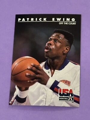 1992 Skybox USA Basketball Patrick Ewing #23 Off The Court (W) - Image 1 of 2