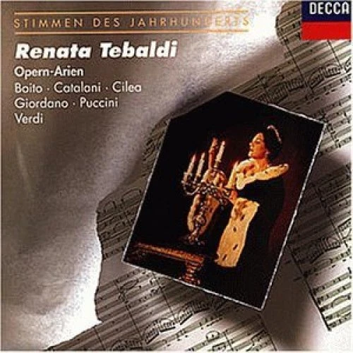 Renata Tebaldi Stimmen des Jahrhunderts-Opern-Arien: Boito, Catalani, Cil.. [CD] - Bild 1 von 1