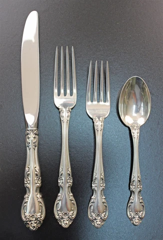 Gorham Sterling Melrose 4pc Place Setting Cover
