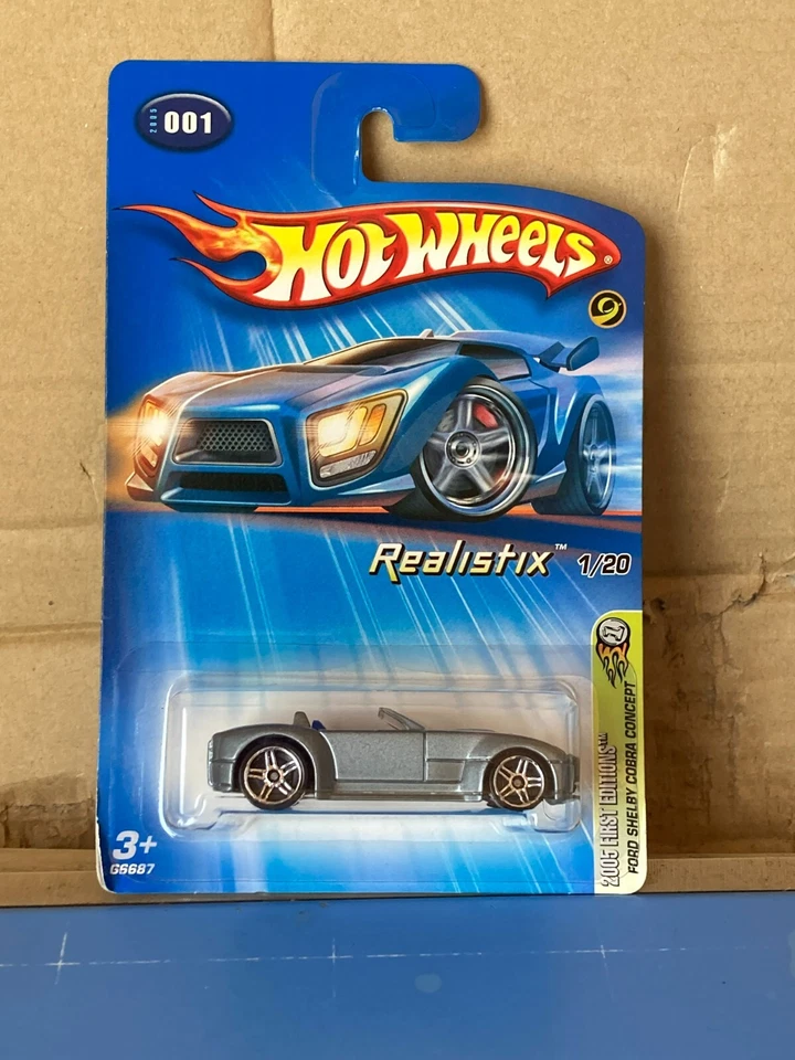 Hot Wheels 2005 FIRST EDITION FORD SHELBY COBRA CONCEPT Realistix 1/20 - Image 1 of 4