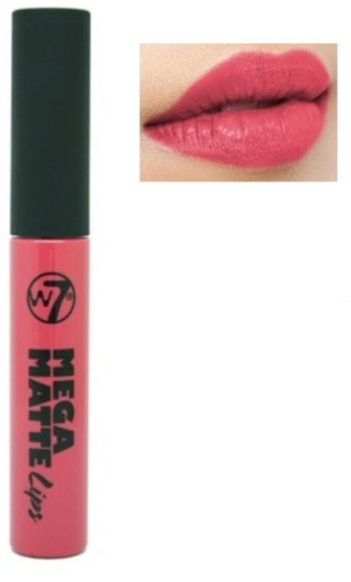 6 × W7 London Mega Matte Lips Liquid Lipstick 7ml - Oddball - Image 1 of 1
