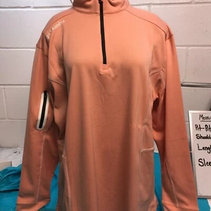 Women s Columbia Omni-Wick Long Sleeve 1/4 Zip Shirt PEACH - Size XXLarge 2XL - Picture 1 of 6