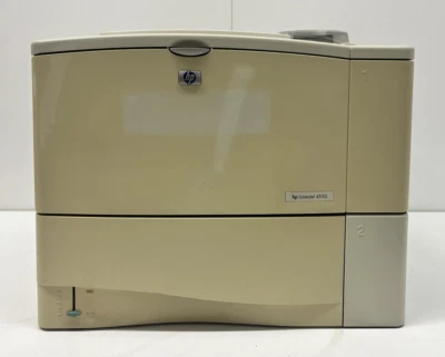 HP LaserJet 4100 A4 Mono Laser Printer C8049A - Image 1 of 4
