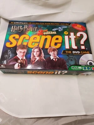 Mattel Harry Potter Scene It 2nd Edition DVD in Good Shape Has All game Pieces - Image 1 of 4