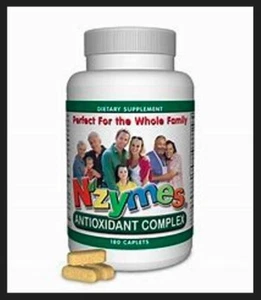 Nzymes Antioxidant Complex 180 Caplets, 144gm - Picture 1 of 1