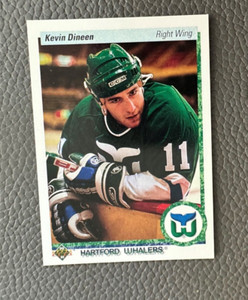1990-91 Upper Deck Kevin Dineen Hartford Whalers #266
