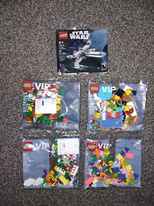 Lego Add on Packs, 40512,40605,40606 & 40609 & BONUS 30654 Star Wars X Wing NEW