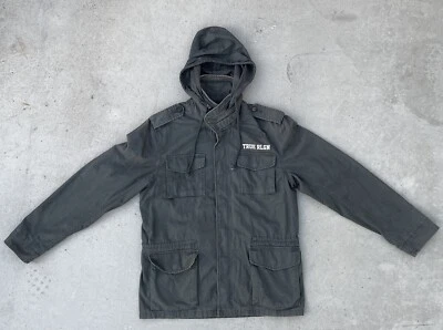 Chaqueta TRUE RELIGION Verde Oliva WORLD TOUR 2002 Cremallera Talla Grande Para Hombre Foto 1 de 4