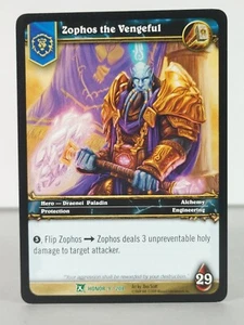 Zophos el Vengativo - Campos de Honor - 9/208 - Wow TCG - Poco común - A - Imagen 1 de 5